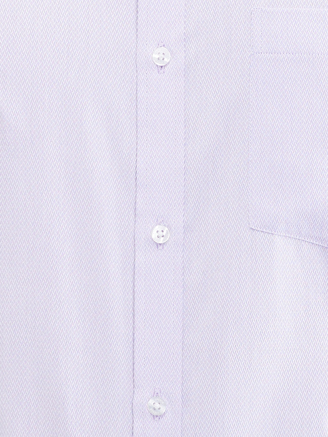 Park Avenue Purple Structure Slim Fit Full Sleeve Cotton Shirt