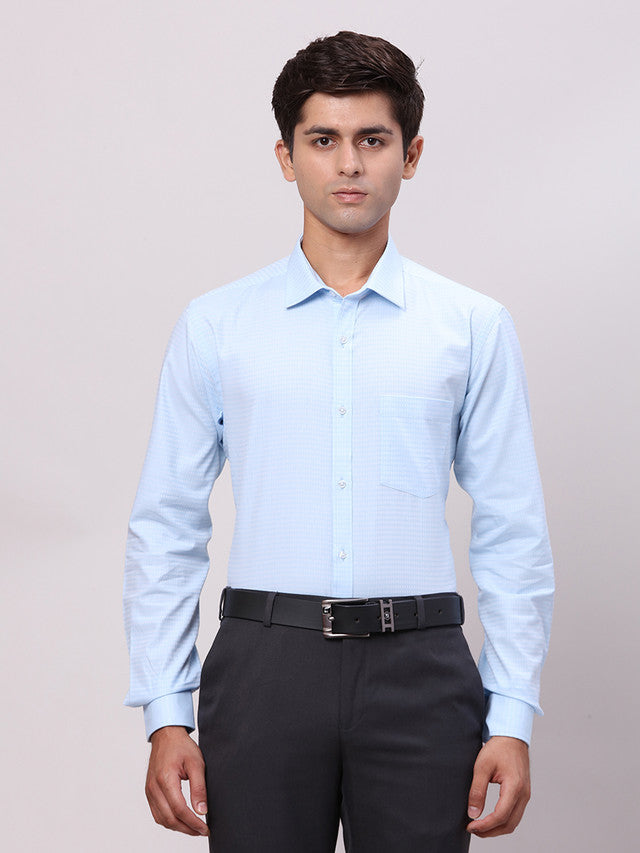 Park Avenue Blue Formal Shirt