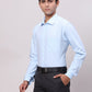 Park Avenue Blue Formal Shirt