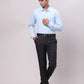 Park Avenue Blue Formal Shirt