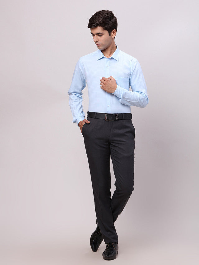 Park Avenue Blue Formal Shirt