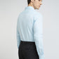 Park Avenue Blue Structure Slim Fit Cotton Formal Shirt