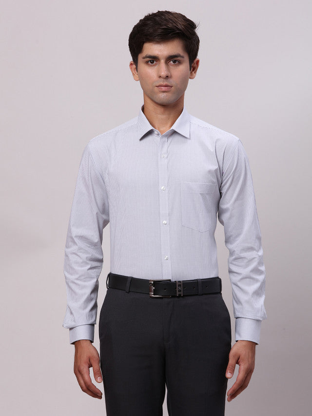 Park Avenue Grey Formal Shirt