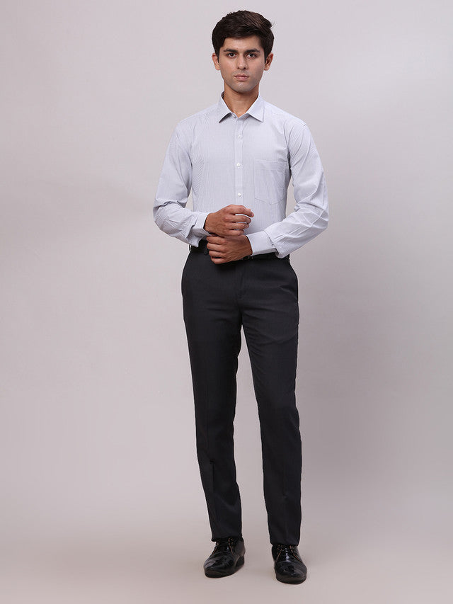 Park Avenue Grey Formal Shirt