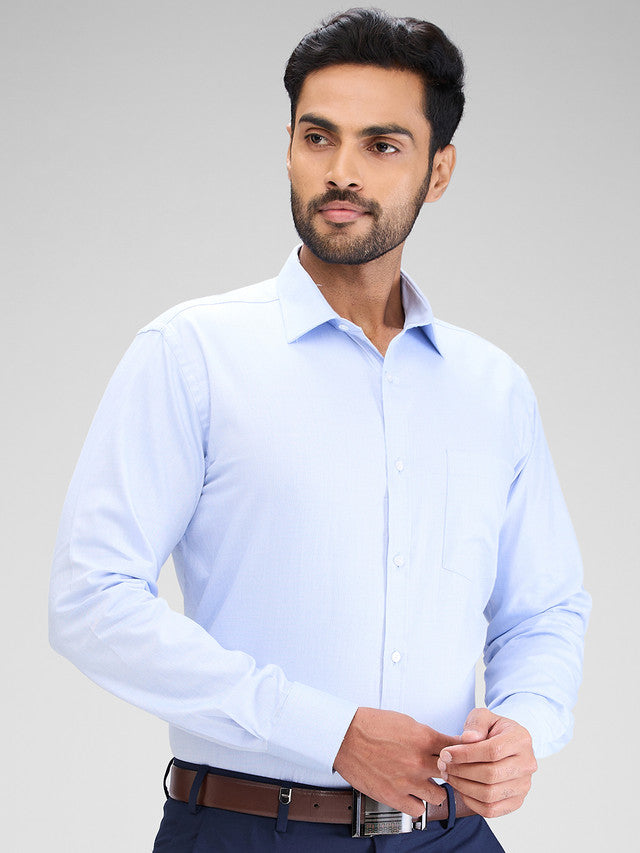 Park Avenue Blue Formal Shirt