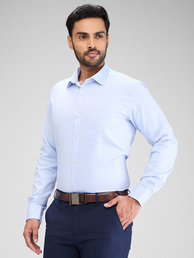 Park Avenue Blue Formal Shirt