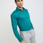 Park Avenue Green Formal Shirt