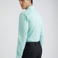 Park Avenue Green Checks Slim Fit Full Sleeve Cotton Shirt