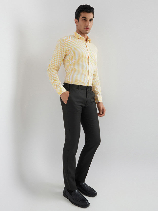 Park Avenue Yellow Formal Shirt