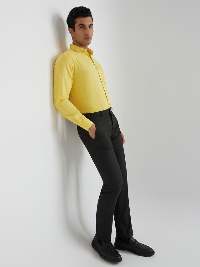 Park Avenue Yellow Formal Shirt