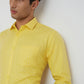 Park Avenue Yellow Formal Shirt