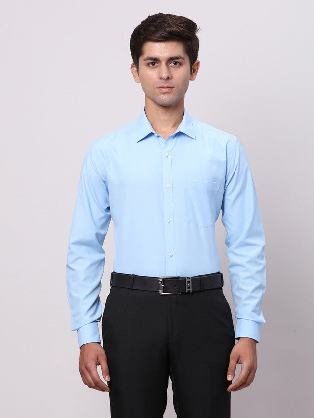 Park Avenue Blue Formal Shirt