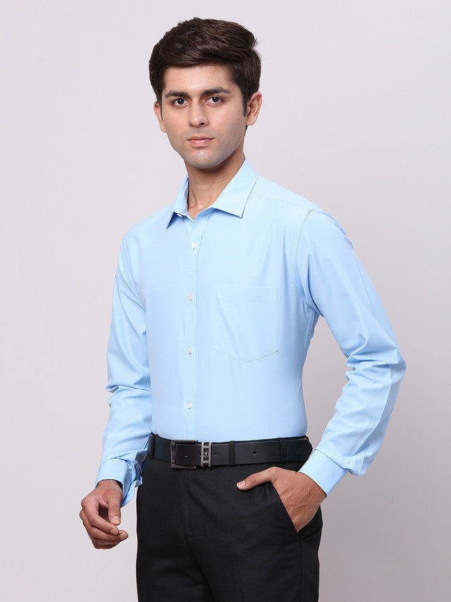 Park Avenue Blue Formal Shirt