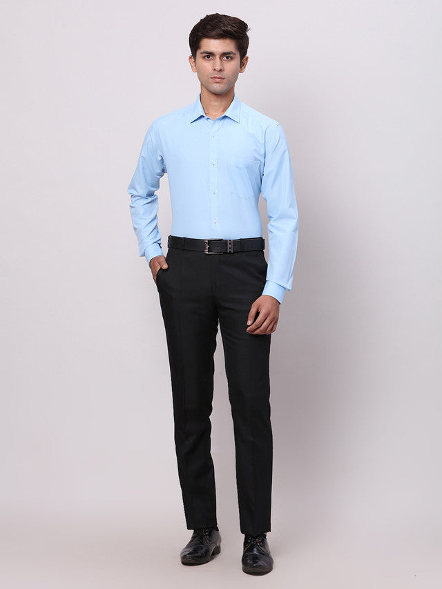 Park Avenue Blue Formal Shirt