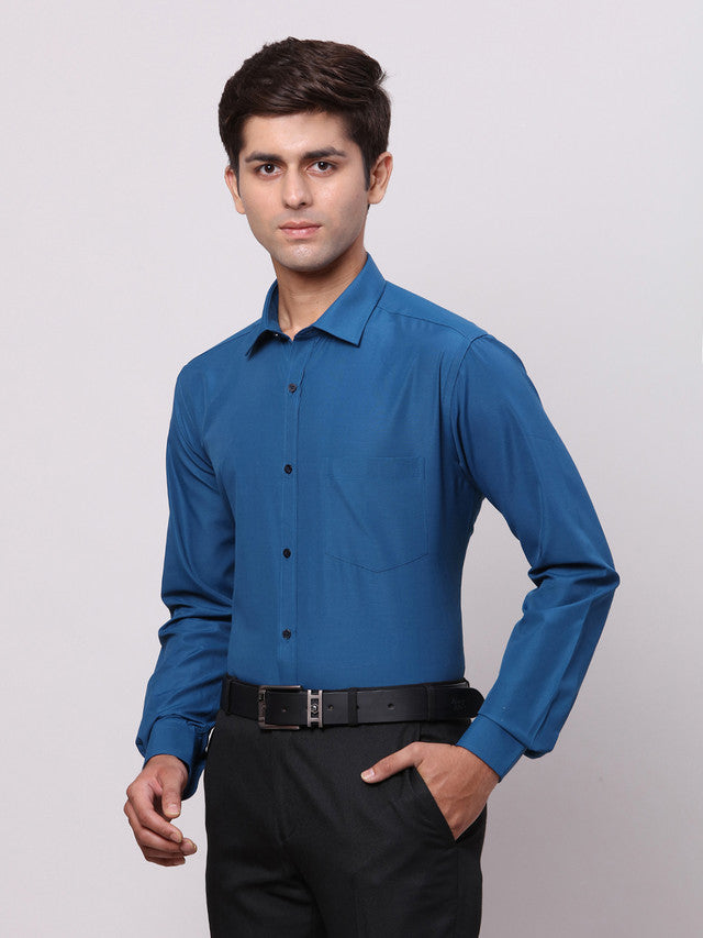 Park Avenue Blue Formal Shirt