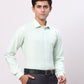 Park Avenue Green Formal Shirt