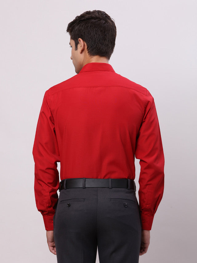 Park Avenue Red Formal Shirt