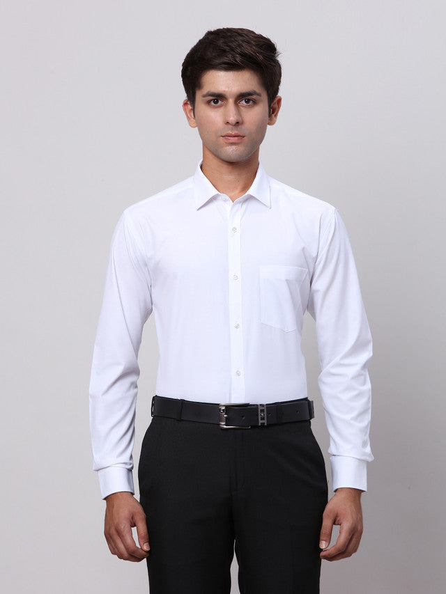 Park Avenue White Formal Shirt