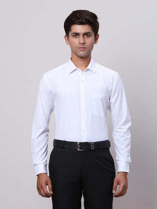 Park Avenue White Formal Shirt