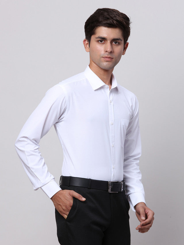 Park Avenue White Formal Shirt