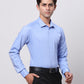 Park Avenue Blue Formal Shirt