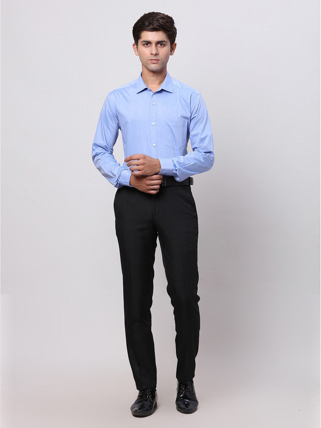 Park Avenue Blue Formal Shirt