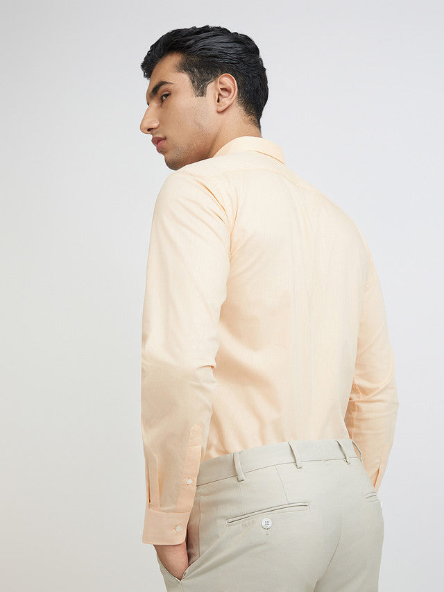 Park Avenue Orange Formal Shirt