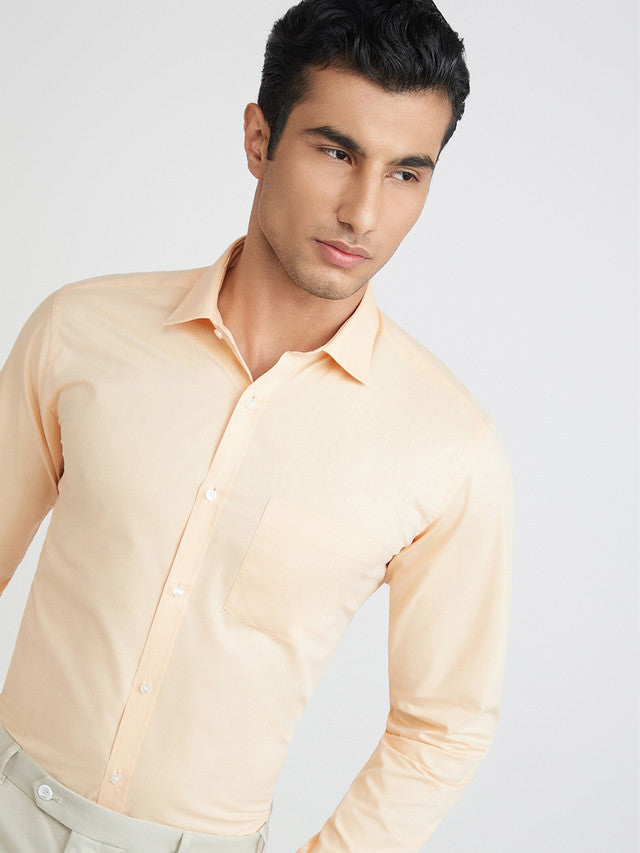 Park Avenue Orange Formal Shirt