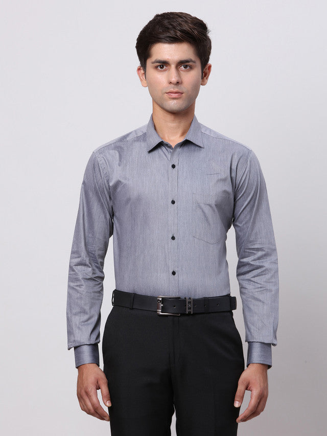 Park Avenue Black Formal Shirt