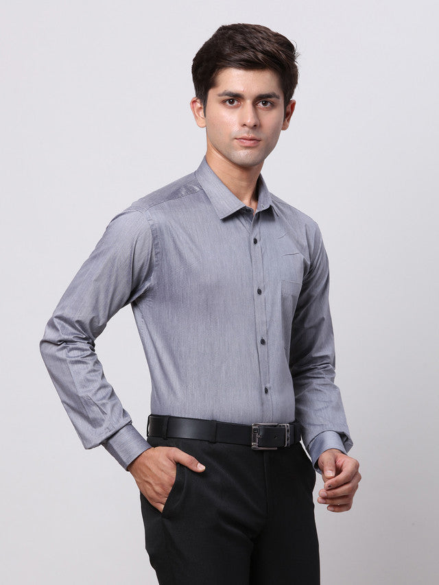 Park Avenue Black Formal Shirt