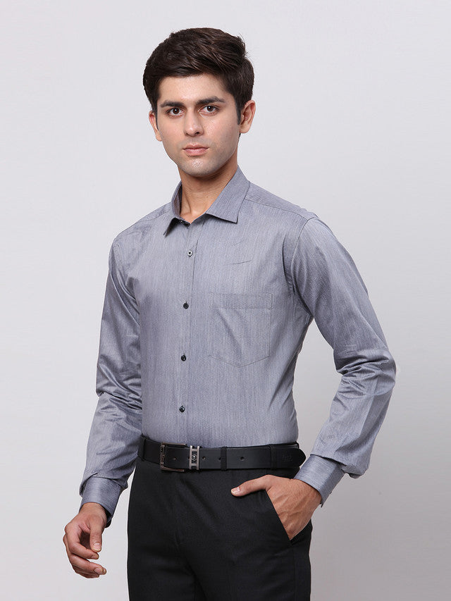 Park Avenue Black Formal Shirt