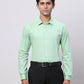 Park Avenue Green Formal Shirt