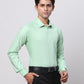 Park Avenue Green Formal Shirt