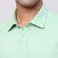 Park Avenue Green Formal Shirt