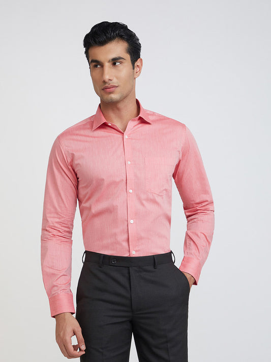 Park Avenue Red Formal Shirt