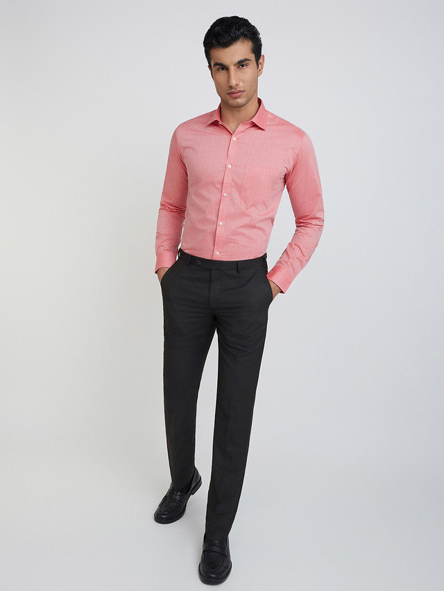 Park Avenue Red Formal Shirt