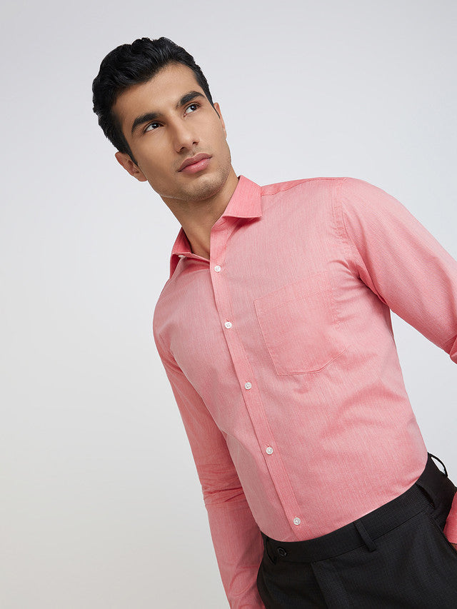 Park Avenue Red Formal Shirt