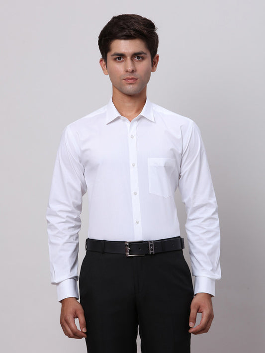 Park Avenue White Formal Shirt