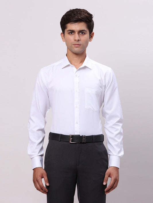 Park Avenue White Formal Shirt