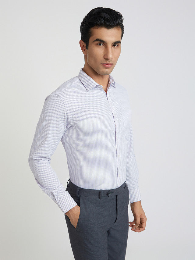 Park Avenue Purple Formal Shirt