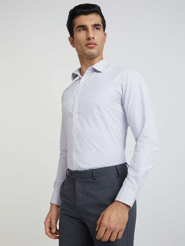 Park Avenue Purple Formal Shirt