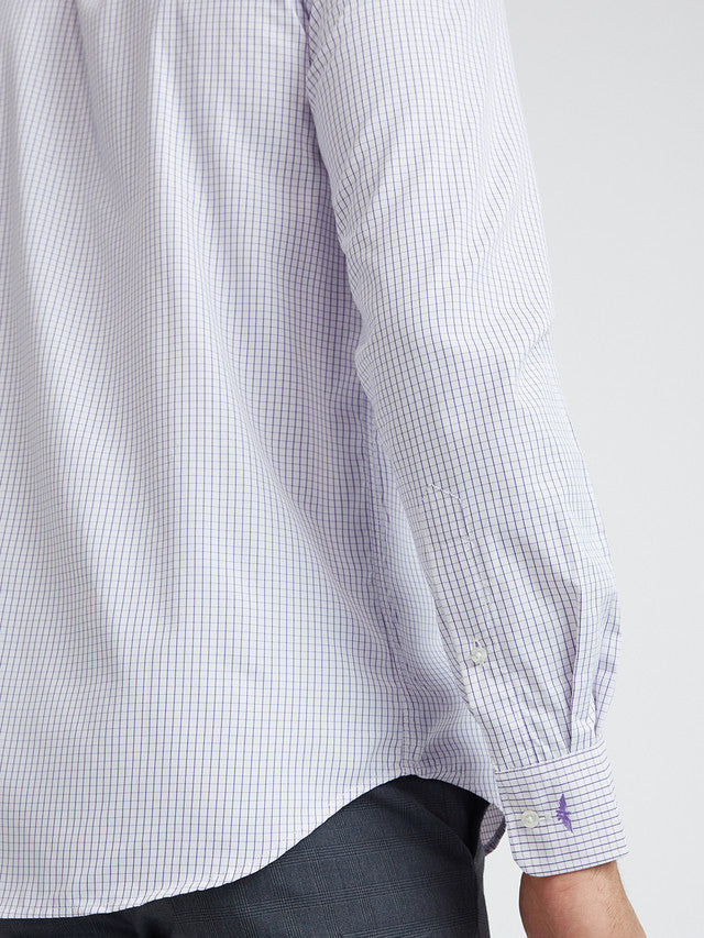 Park Avenue Purple Formal Shirt