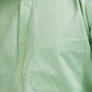 Park Avenue Green Structure Slim Fit Cotton Blend Formal Shirt