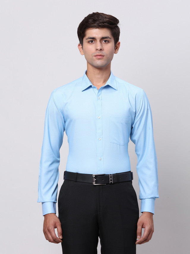 Park Avenue Blue Formal Shirt