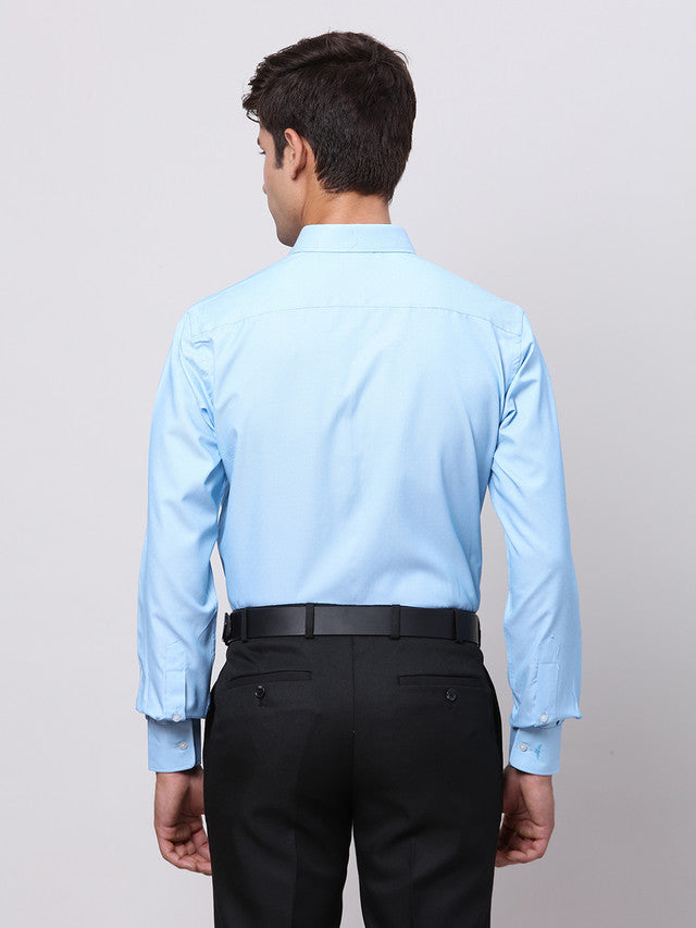 Park Avenue Blue Formal Shirt