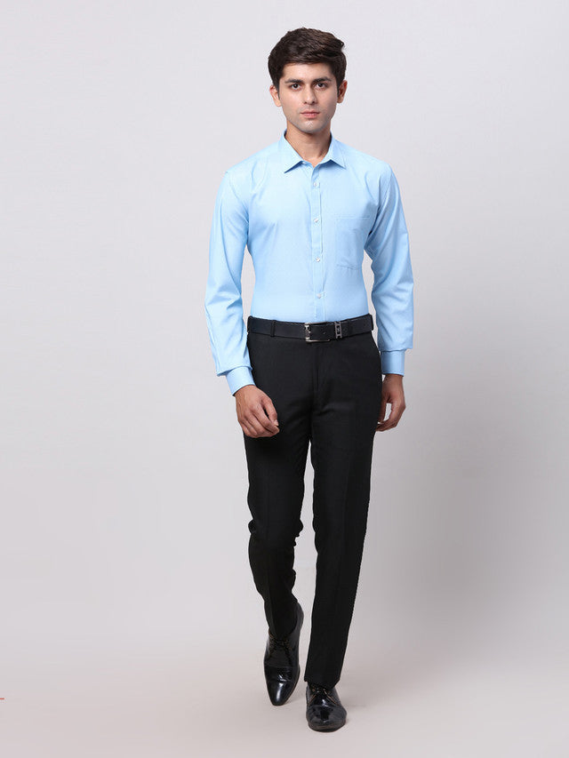 Park Avenue Blue Formal Shirt