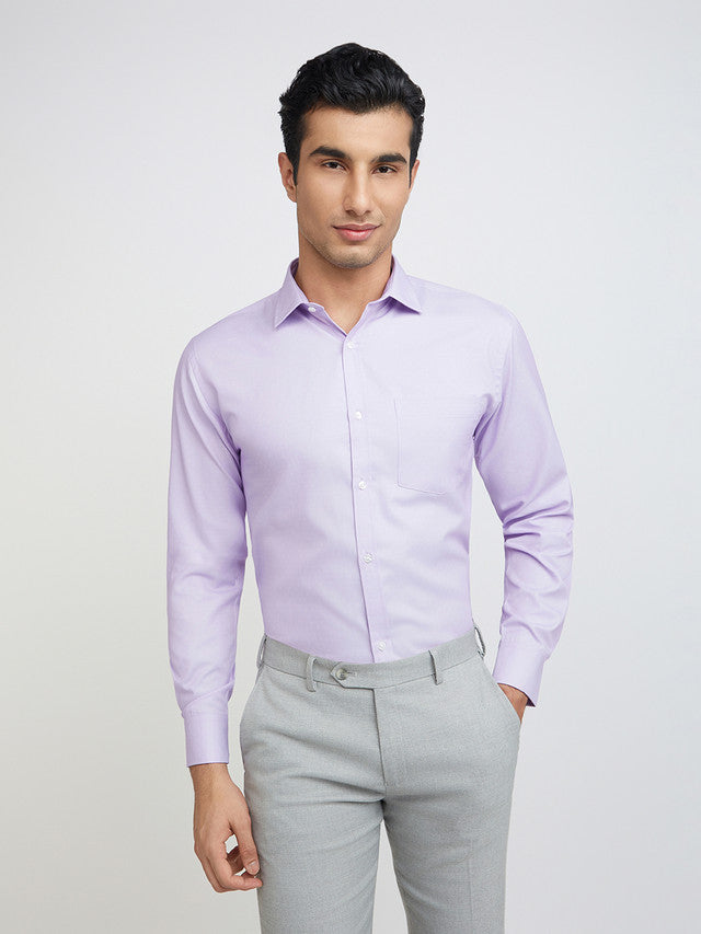 Park Avenue Purple Formal Shirt