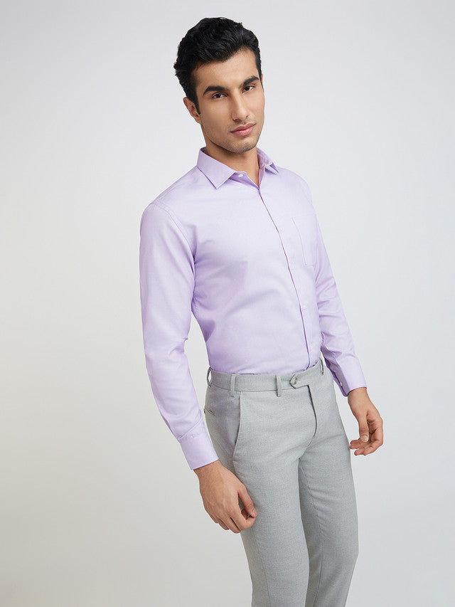 Park Avenue Purple Formal Shirt