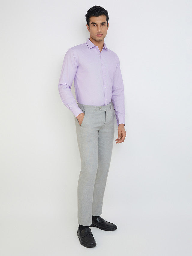 Park Avenue Purple Formal Shirt