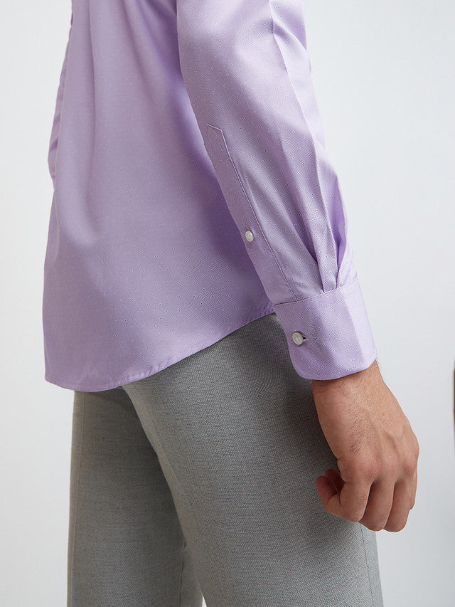 Park Avenue Purple Formal Shirt